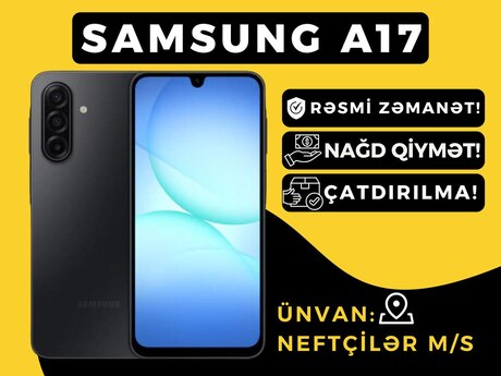 Samsung Galaxy A17 Black 256GB/8GB Samsung Galaxy A17 Black 256GB/8GB