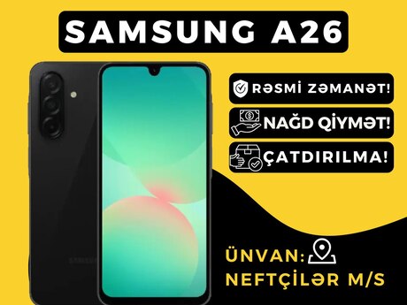 Samsung Galaxy A26 5G Black 128GB/6GB Samsung Galaxy A26 5G Black 128GB/6GB