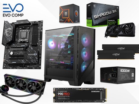 Evo Gaming PC Shadow Pro RTX 5070 Ti 16GB | Ryzen 9 7950X3D | 32GB | 1TB