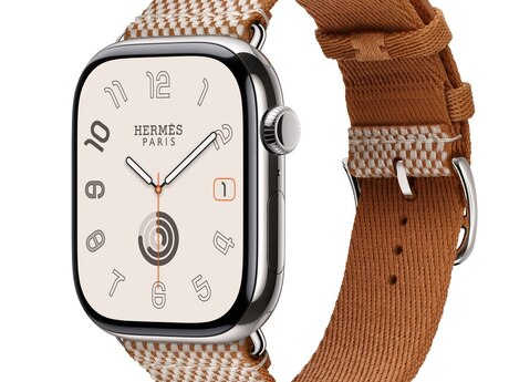 Apple Watch 11/46MM Hermes Orange Band 
