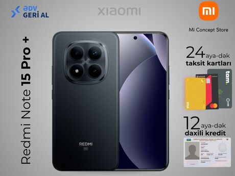 Xiaomi Redmi Note 15 Pro+ 5G Black 512GB/12GB