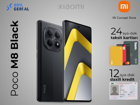 Xiaomi Poco M8 5G Black 256GB/8GB