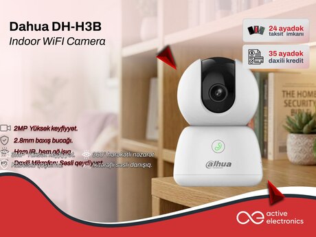 Dahua DH-H3B - 360° nəzarət ilə ağıllı Wi-Fi kamera