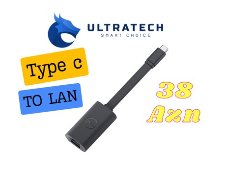 Dell SA224-BK USB-C to LAN Adapter Typc e Dell SA224-BK USB-C to LAN Adapter Typc e