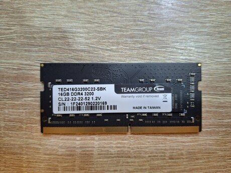 DDR4 16GB 3200 noutbuk RAM DDR4 16GB 3200 noutbuk RAM
