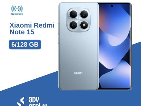 Xiaomi Redmi Note 15 6/128GB Glacier Blue