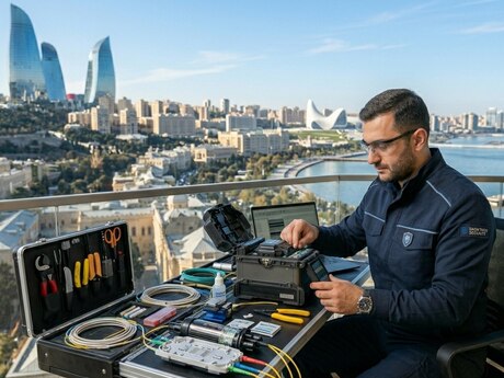 Fiber optik qaynaq xidməti Fiber optik qaynaq xidməti