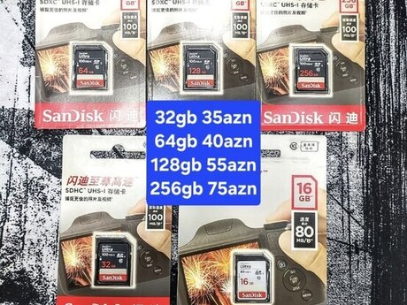 Sd yaddaş kartı "Sandisk" Sd yaddaş kartı "Sandisk"