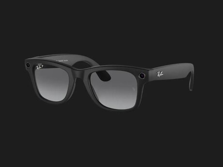 Ray-Ban Meta Wayfarer (Gen 2) (Shiny Black/Clear to Graphite Green)