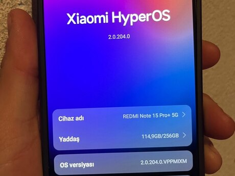 Xiaomi Redmi Note 15 Pro+ 5G Black 256GB/12GB