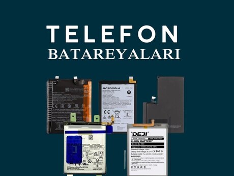 Telefonlar üçün batareya Telefonlar üçün batareya
