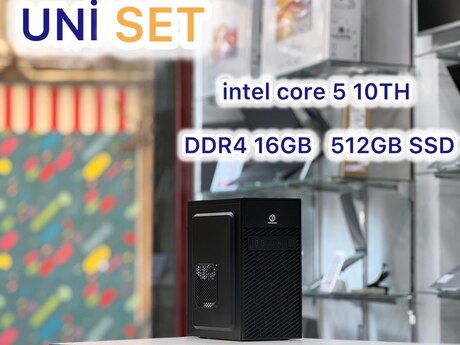Masaüstü kompüter Core 5 10th ddr4 16gb Masaüstü kompüter Core 5 10th ddr4 16gb