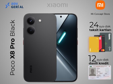 Xiaomi Poco X8 Pro Black 256GB/8GB