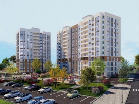 Masazırda 1 otaqlı yeni tikili mənzil satılır, 48 m², 60 000 AZN, şəkil 2 / 9