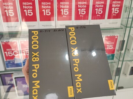 Xiaomi Poco X8 Pro Max Black 256GB/12GB