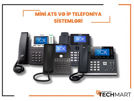 İP telefoniya sistemləri və Mini ATS 