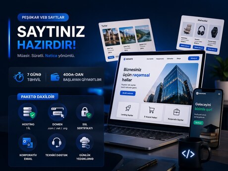 Veb sayt hazırlanması