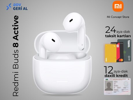 Simsiz qulaqlıq "Redmi Buds 8 Active White"