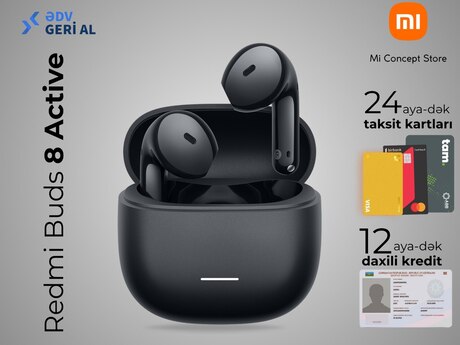 Simsiz qulaqlıq "Redmi Buds 8 Active Black"