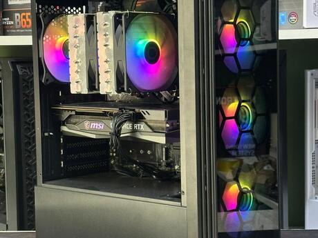 Gaming PC Ryzen 5 9600X, RTX 3060 Ti 8GB, SSD 512GB, RAM 16GB DDR5