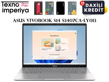ASUS VivoBook S14 S3407CA-LY013 90NB16J2-M006R0