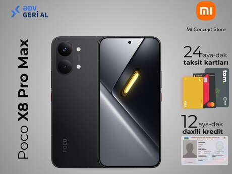 Xiaomi Poco X8 Pro Max Black 512GB/12GB