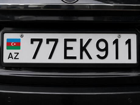 Avtomobil qeydiyyat nişanı - 77-EK-911 Avtomobil qeydiyyat nişanı - 77-EK-911
