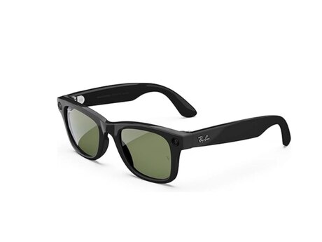 RayBan Meta Wayfarer G15 RW4006 Green Shiny Black