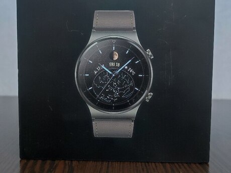 Huawei Watch GT 2 Pro Black smart qol saatı