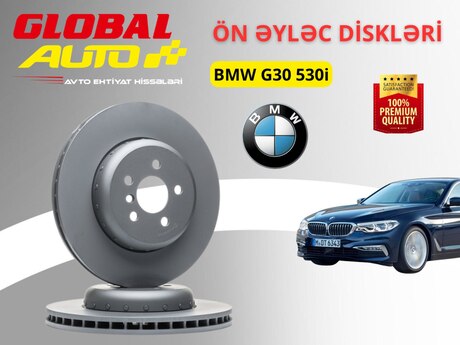 "BMW G30" ön əyləc diskləri