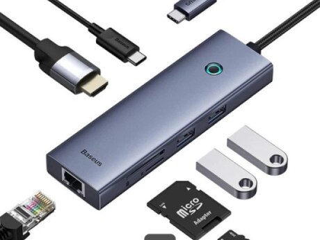 USB hub "Baseus Flite Series 7-Port" USB hub "Baseus Flite Series 7-Port"