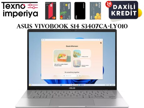 Laptop Asus Vivobook S14 S3407CA-LY010 90NB16J1-M006F0