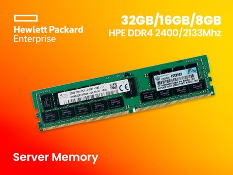 Server RAM "HPE DDR4 8GB/16GB/32GB"