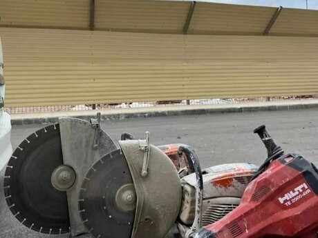 Beton kəsən aparat