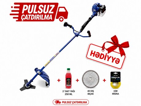 Euromash otbiçən (yanacaq) 52cc EVPB-52CC Euromash otbiçən (yanacaq) 52cc EVPB-52CC