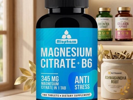 Magnesium Citrate + B6 Magnesium Citrate + B6