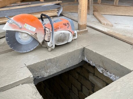 Beton kəsimi aləti 
