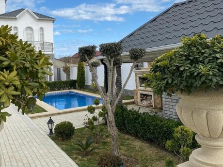Mərdəkanda 6 otaqlı həyət evi kirayə verilir, 400 m², 5 000 AZN/ay, şəkil 5 / 11