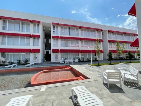 Novxanıda 2 otaqlı yeni tikili mənzil kirayə verilir, 55 m², 350 AZN/ay, şəkil 4 / 12