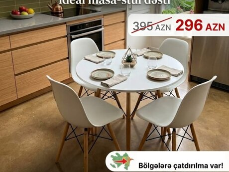 Masa və oturacaqlar