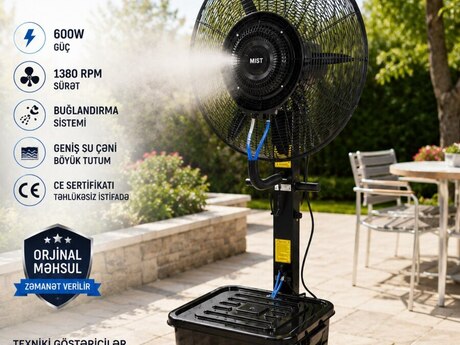 Sərinkeş MistFan-600watt Sərinkeş MistFan-600watt