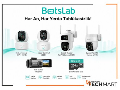 Botslab ağıllı kameralar və Dash Cam | Indoor & Outdoor Botslab ağıllı kameralar və Dash Cam | Indoor & Outdoor