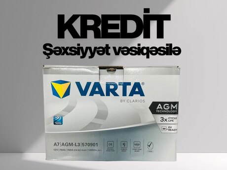 Akkumulyator "Varta AGM 70Ah" Akkumulyator "Varta AGM 70Ah"