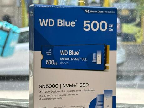 SSD WD Blue SN5000 500GB NVMe M.2 SSD WD Blue SN5000 500GB NVMe M.2