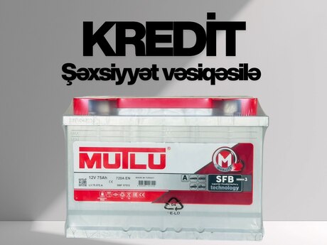 Akkumulyator "Mutlu" 75Ah