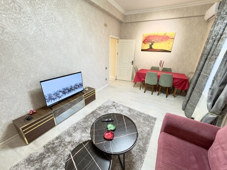 2-otaqlı yeni tikili, Yasamal r., 65 m²
