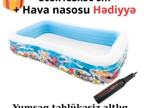 Hovuz İntex 58484 / 58485 305×183×56sm Hovuz İntex 58484 / 58485 305×183×56sm