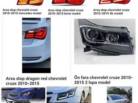 Chevrolet Cruze 2010-2015 aksesuarları