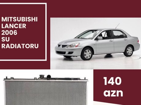Mitsubishi Lancer 2006 su radiatoru 