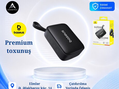 Baseus AeQur 30 Mini Wireless Speaker 5W | IPX6 Waterproof Baseus AeQur 30 Mini Wireless Speaker 5W | IPX6 Waterproof